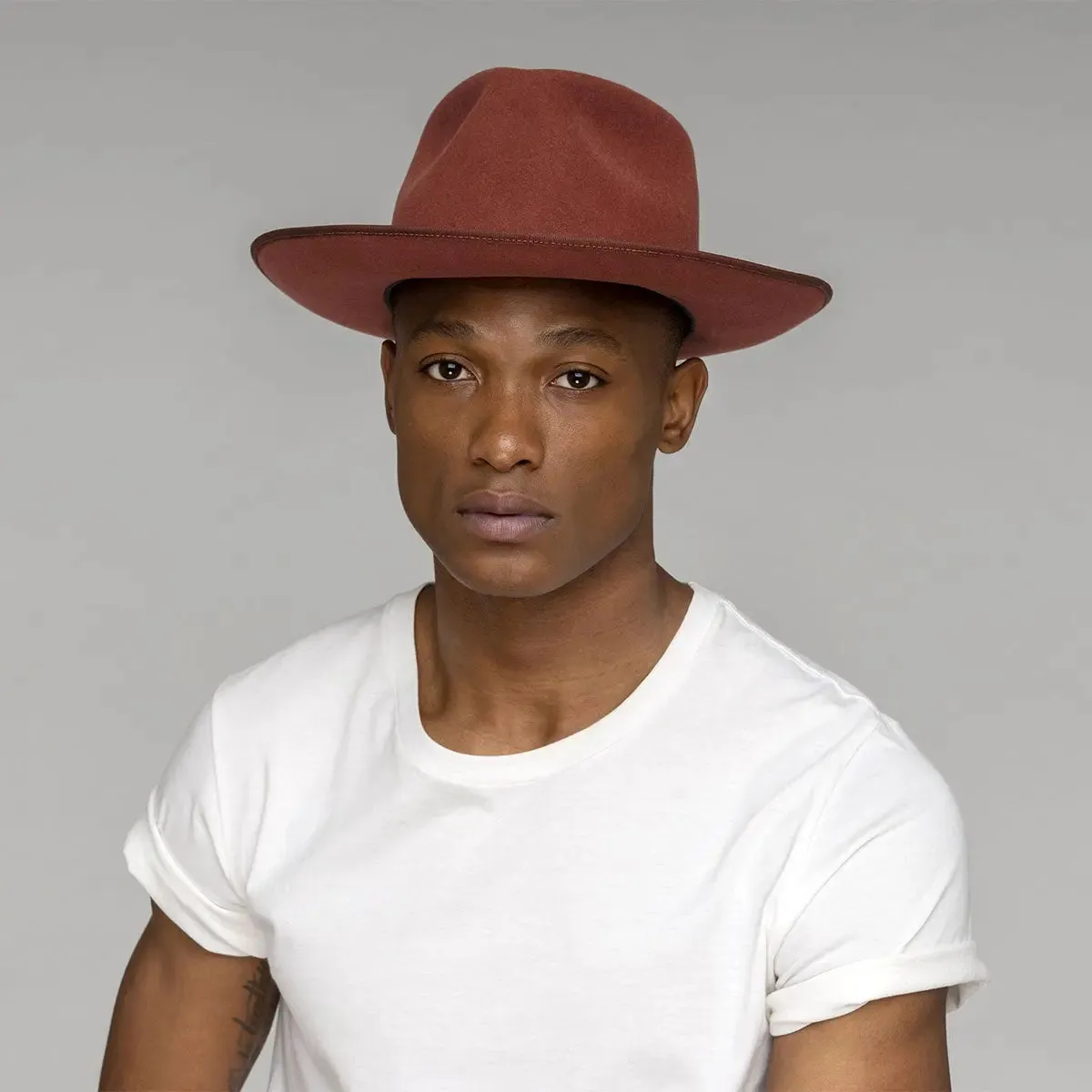 Bailey Colver Elite Finish Wool Wide Brim Fedora